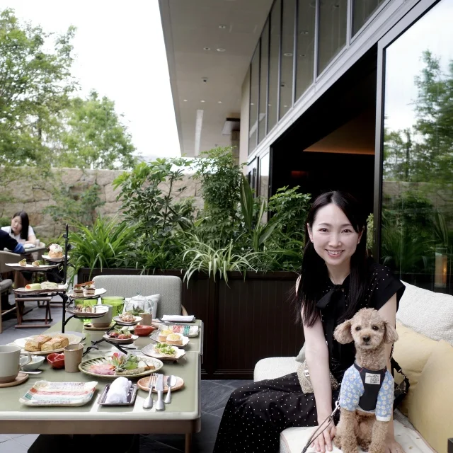 パティーナ大阪で愛犬とホテルステイⅠ ~アフタヌーンティ編~_1_5