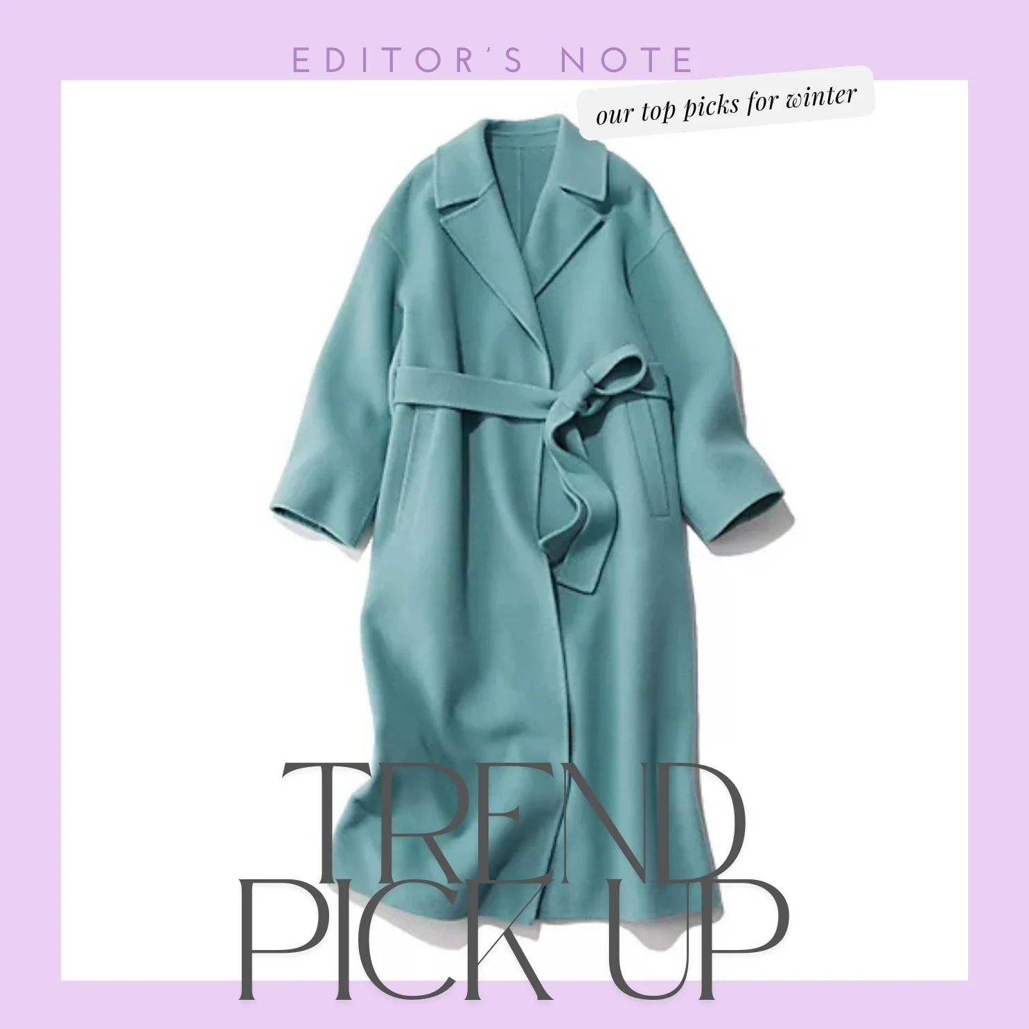 極寒期のロングコート、体型カバーと洗練を両立する最適解は？【Marisol編集部トレンドピックアップ】