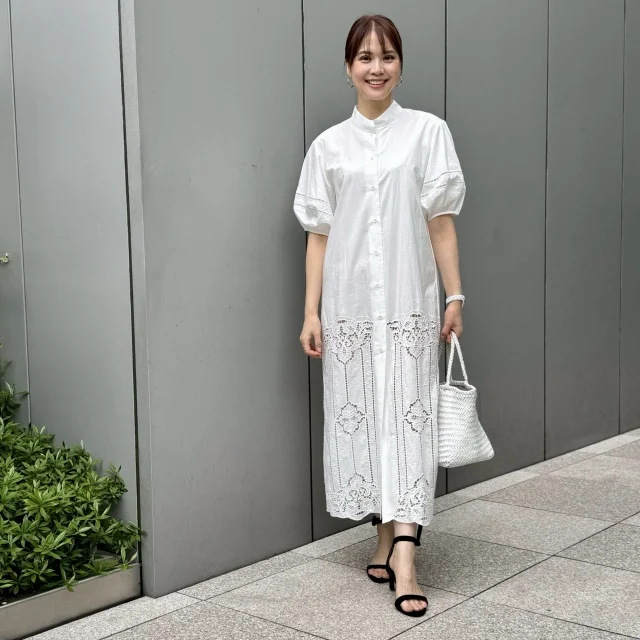【洗えて華やか！】大人の夏にちょうどいい、プロタゴニスタのコットンレースワンピース_1_5