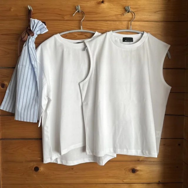 【M7days】シンプルなのに差がつく！渾身のパックTシャツ（ノースリーブTシャツ編）_1_1