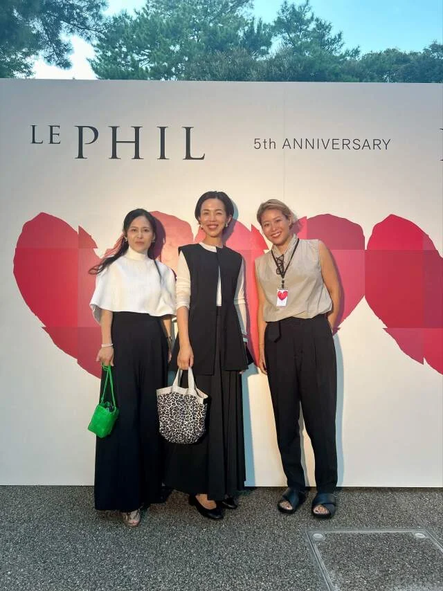 LE PHIL５周年ランウェイショー・秋のファッションコーディネート　　