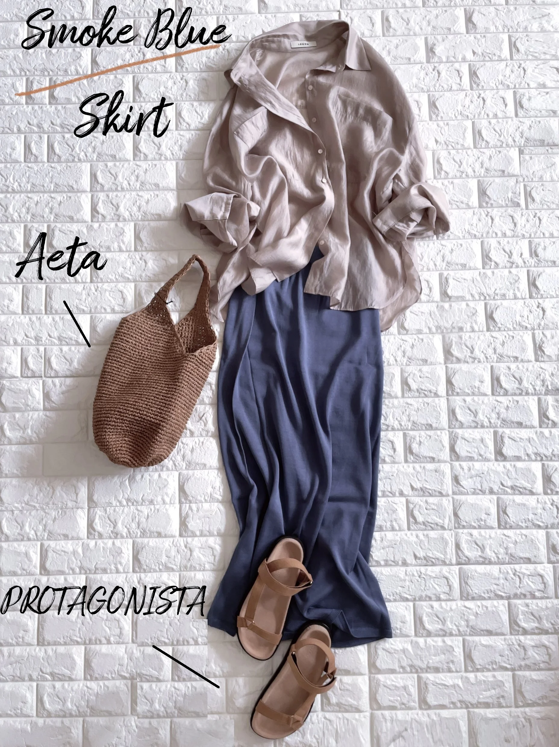 汗でベタつかない服が欲しい！蒸し暑い日のさらさらニット【Akaneの40代・コスパコーデ術#23】_1_30