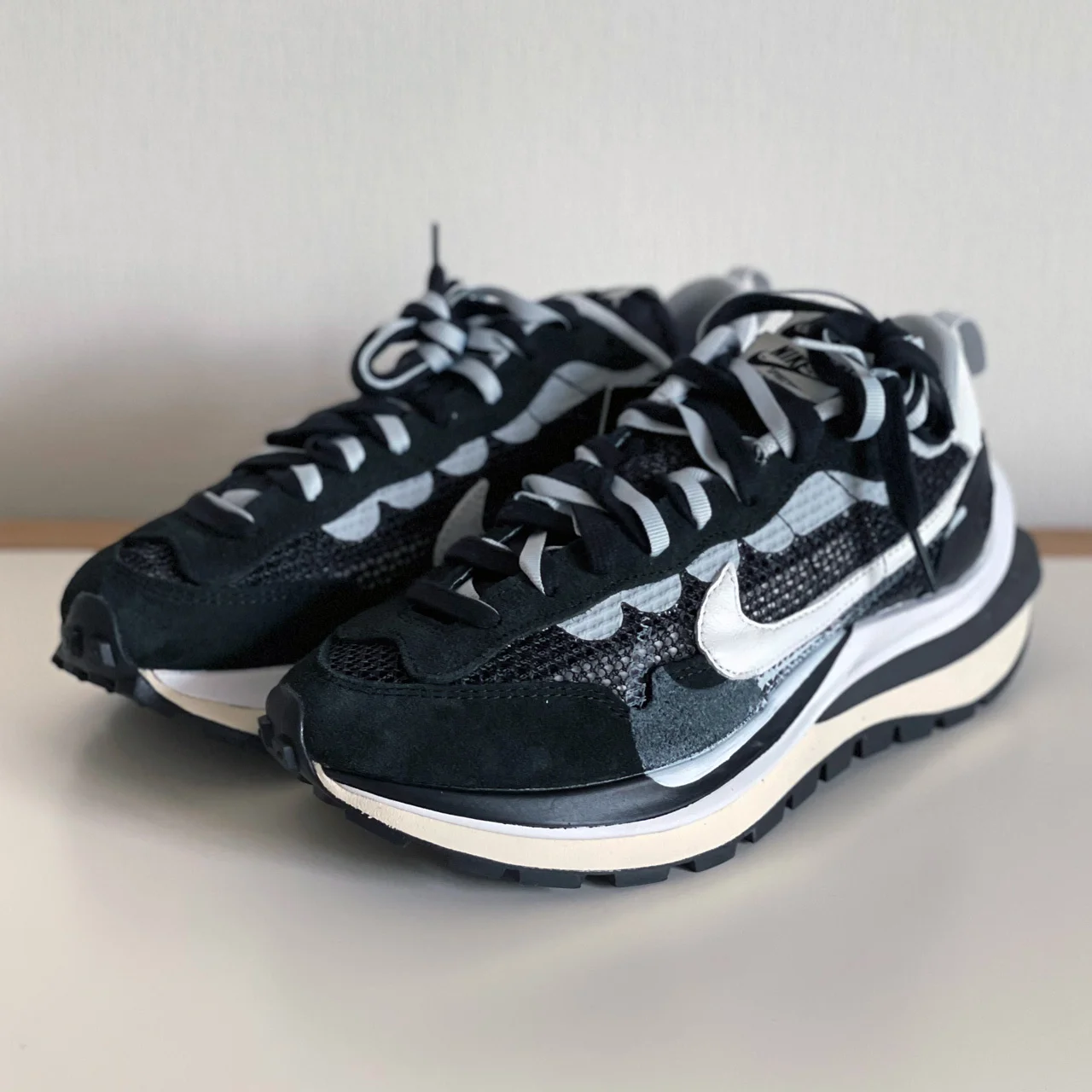 ナイキ×サカイ　ヴェイパーワッフル（ブラック＆ホワイト）