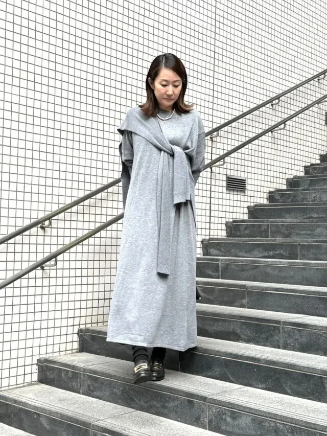 着るだけで完成！ 大人のワンピース＆デニムセットアップ最新コーデ実例_1_4-1