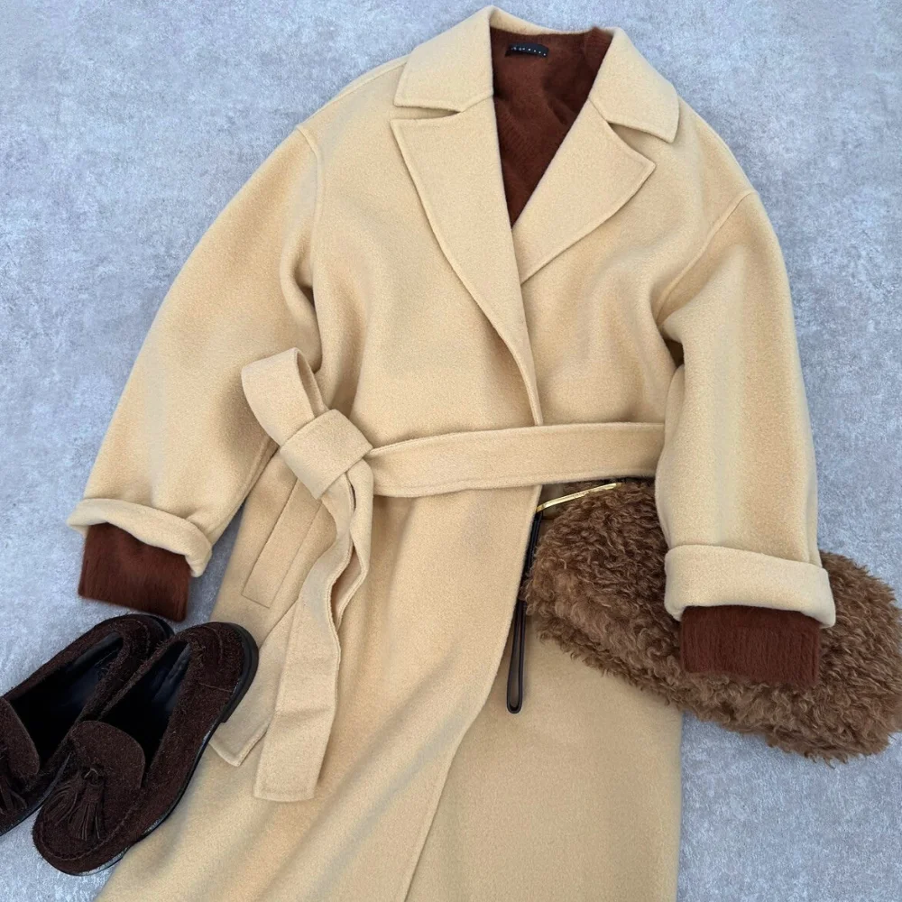 M7days ふわ軽リバーコート（イエロー）