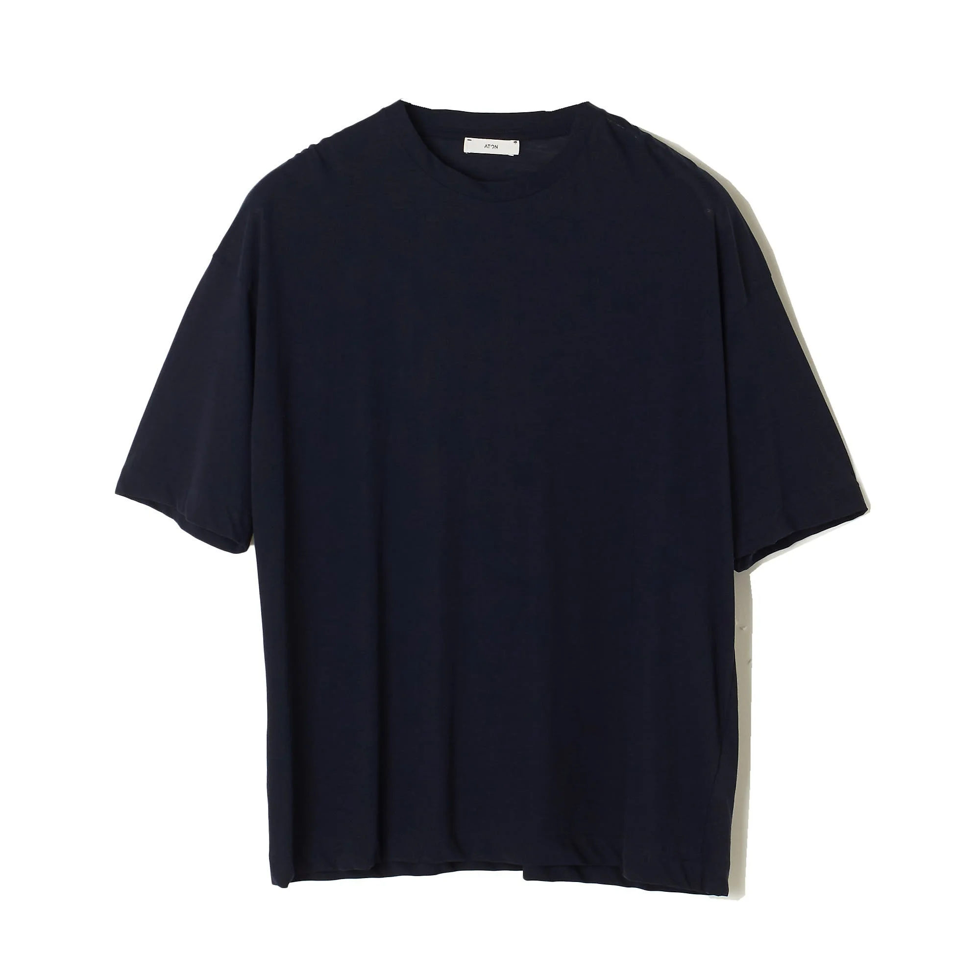 ATON コットンオーバーサイズTシャツ