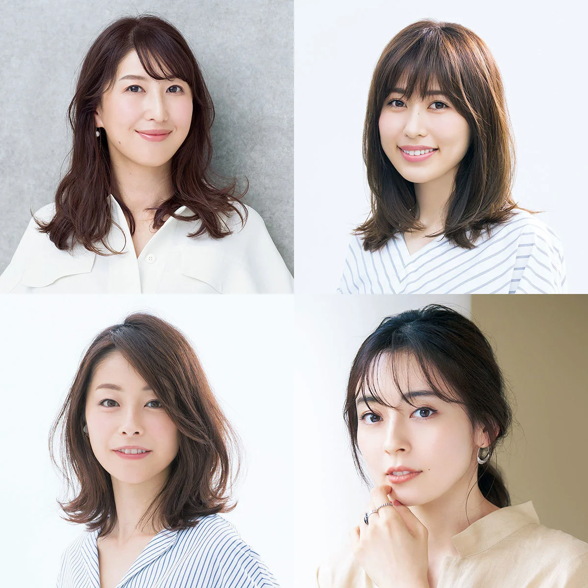 大人のトレンドヘアの宝庫。40代のためのミディアムヘアスタイル月間ランキングTOP10