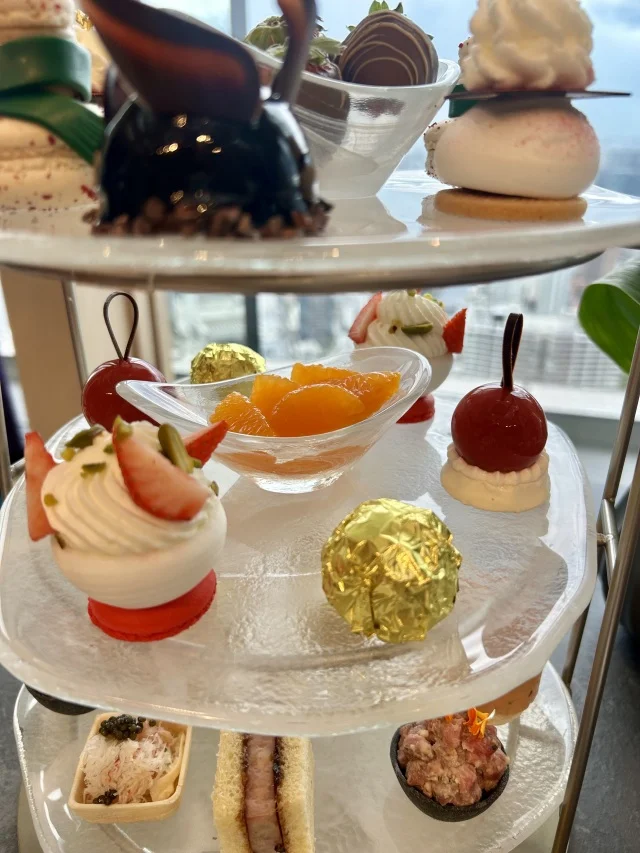 【フェアモント東京】クリスマスケーキ＆アフタヌーンティーメディアお披露目会へ_1_13