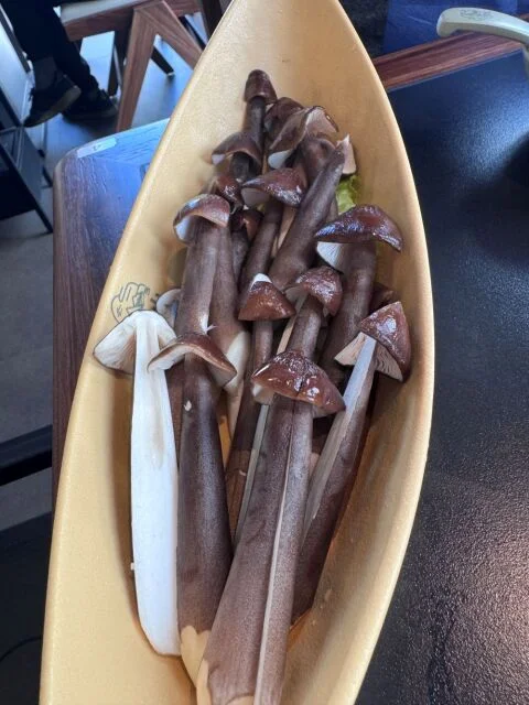 雲南　キノコ鍋　望滇山