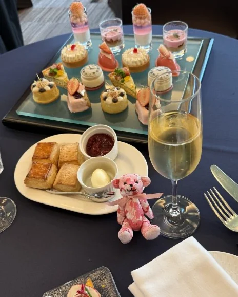 桜ストロベリーアフタヌーンティーwithロンジン