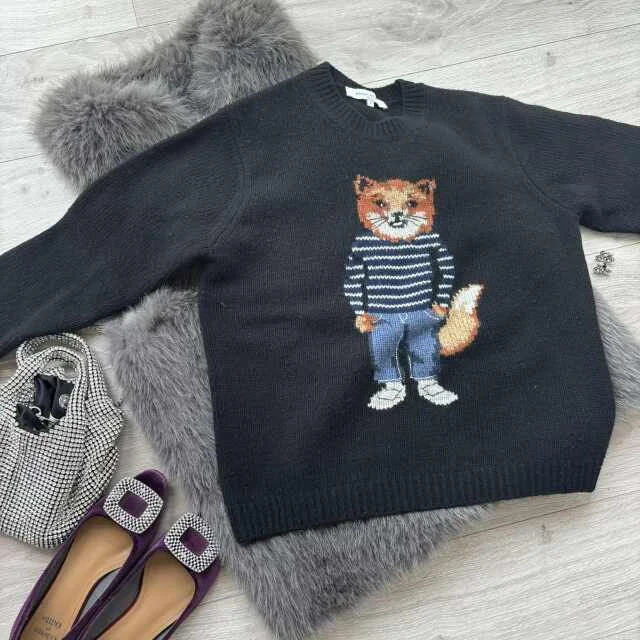 【MAISON KITSUNÉ（メゾンキツネ）】カジュアル＆きれいめが叶う可愛いニット♡_1_2