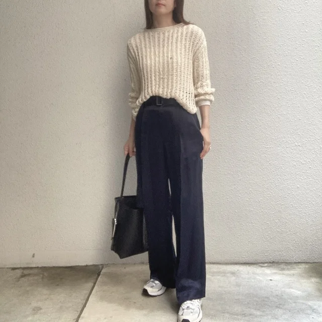GUのメッシュセーターが使える！
