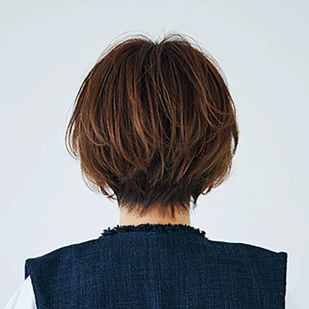後ろから見た人気ランキング9位のヘアスタイル