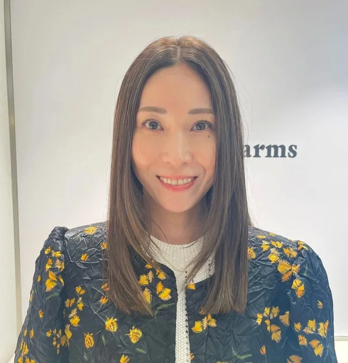40代に似合う髪型　ロングヘアスタイル人気ランキング３位