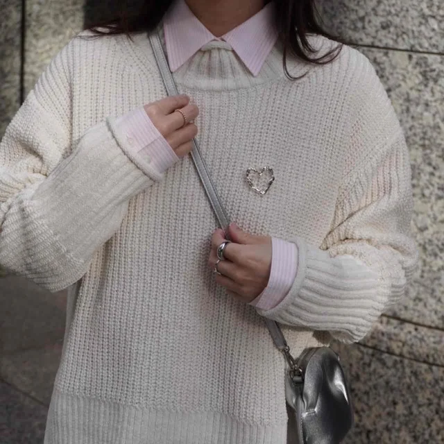 オックスフォードシャツ/ストライプ 10 PINK