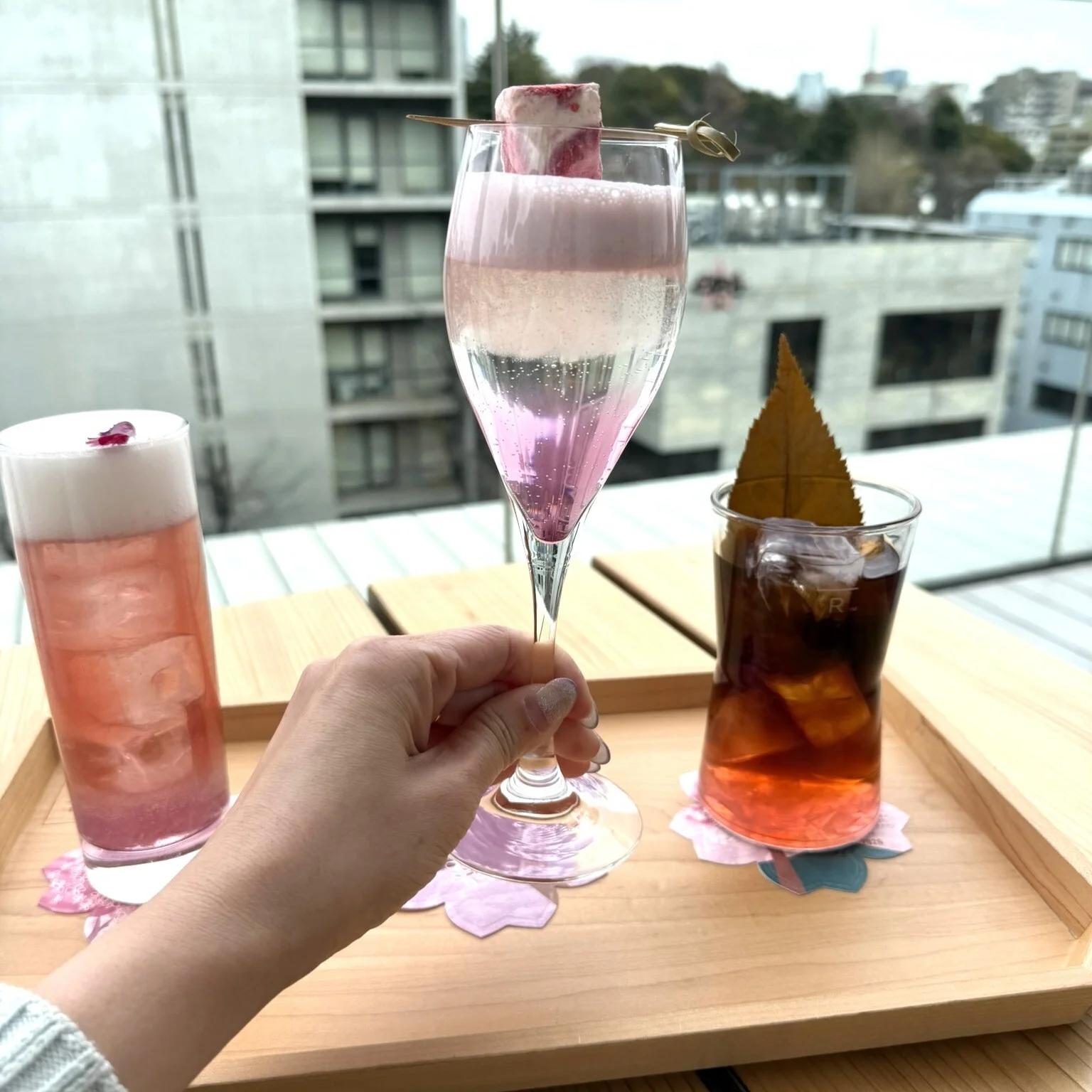 一足早く、目黒川で春に出会う