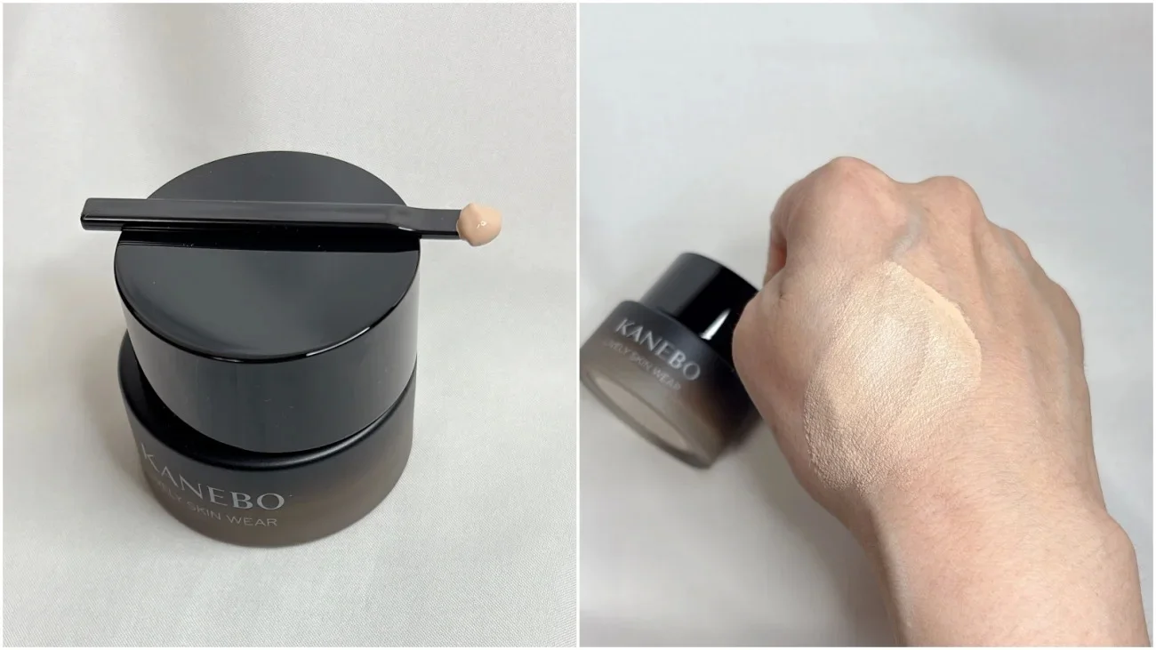 2025　ベストコスメ　下半期　カネボウ　ライブリースキン ウェア II　ファンデーション　実際の中身の写真