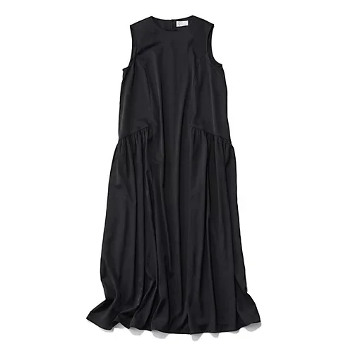 エムセブンデイズ　サイドギャザーワンピース