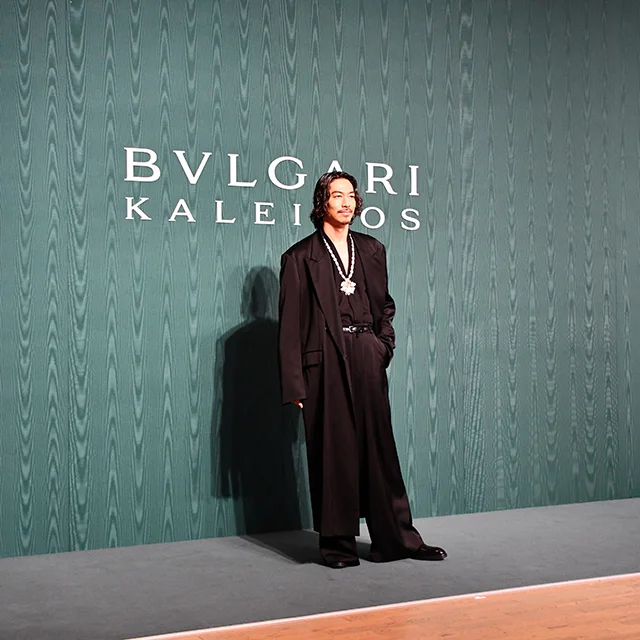 ブルガリカレイドス　国立新美術館　六本木美術館　　イタリアローマブランド　BVLGARI KALEIDOS
取材　フォトコール　EXILE AKIRA　セレブティ　豪華芸能人集結
