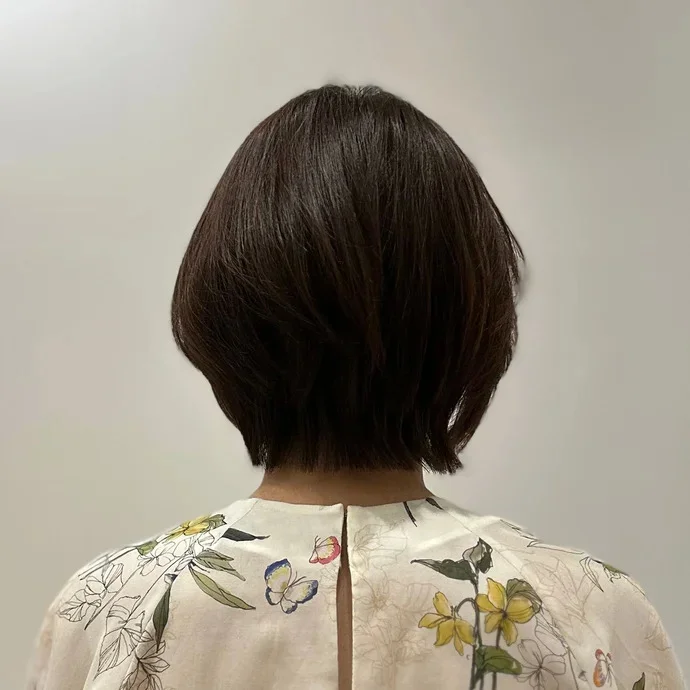 後ろから見た40代に似合う髪型ヘアスタイル人気ランキング10位