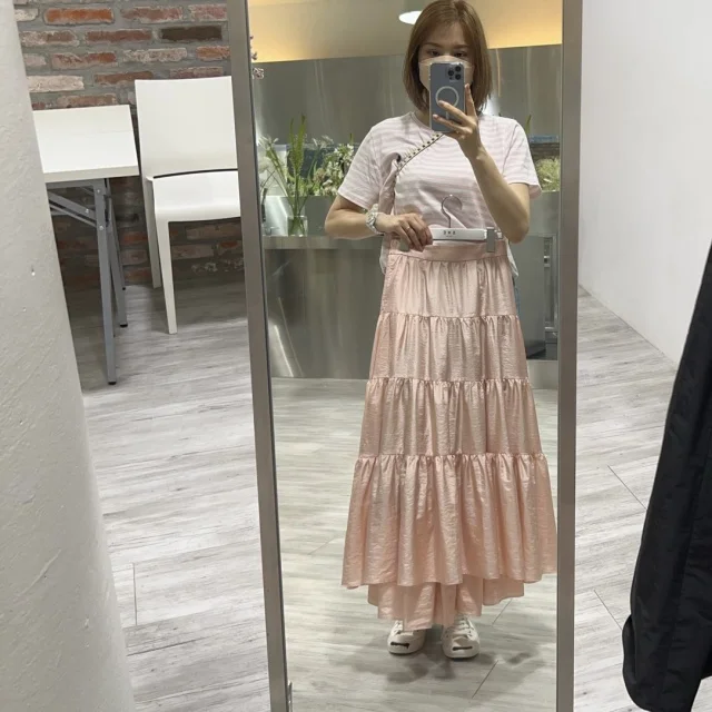 大人がステキに見えるスカート、SHE tokyo。2022AWの展示会へ。_1_3