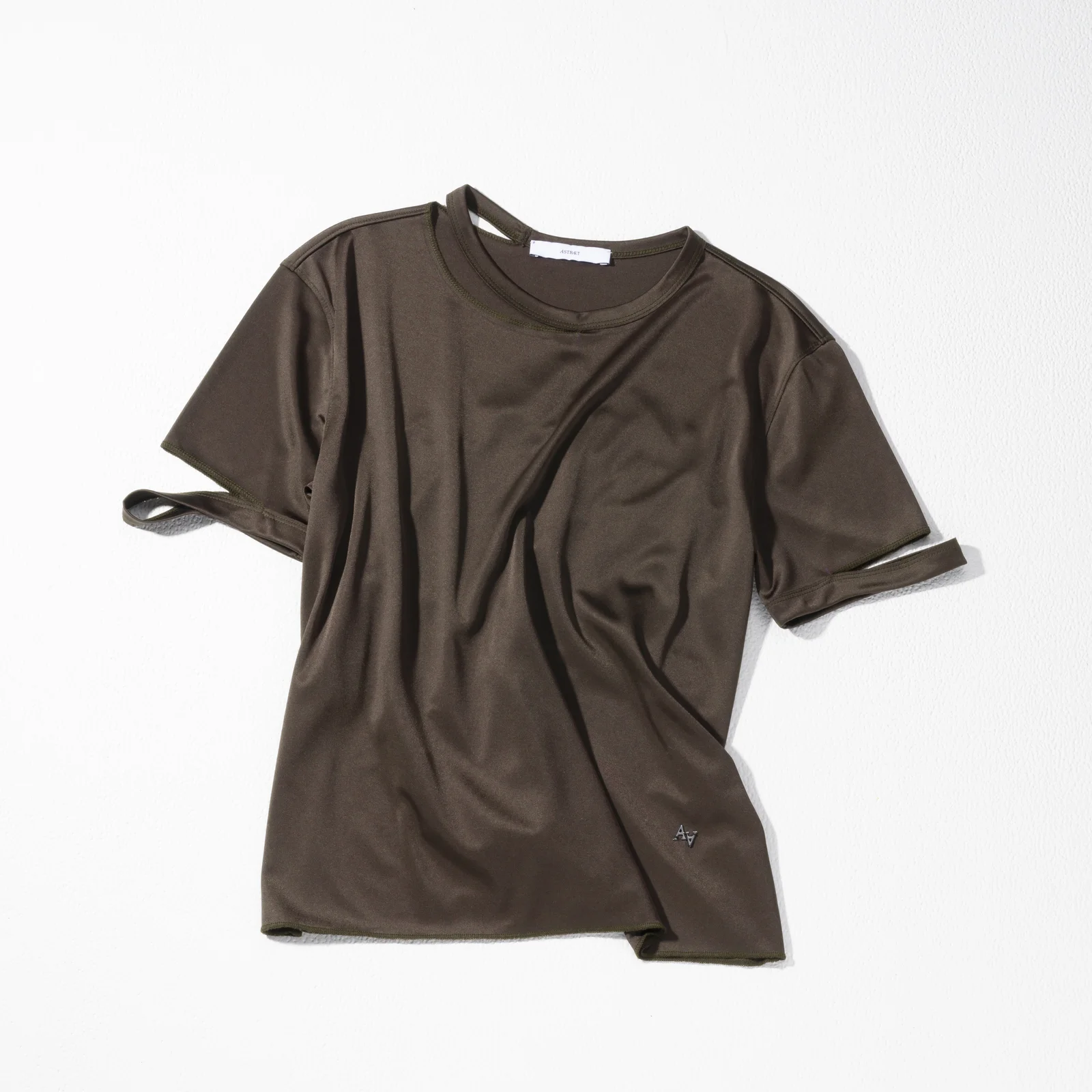 SA VILLE / SA VIEのストライプペプラムブラウス