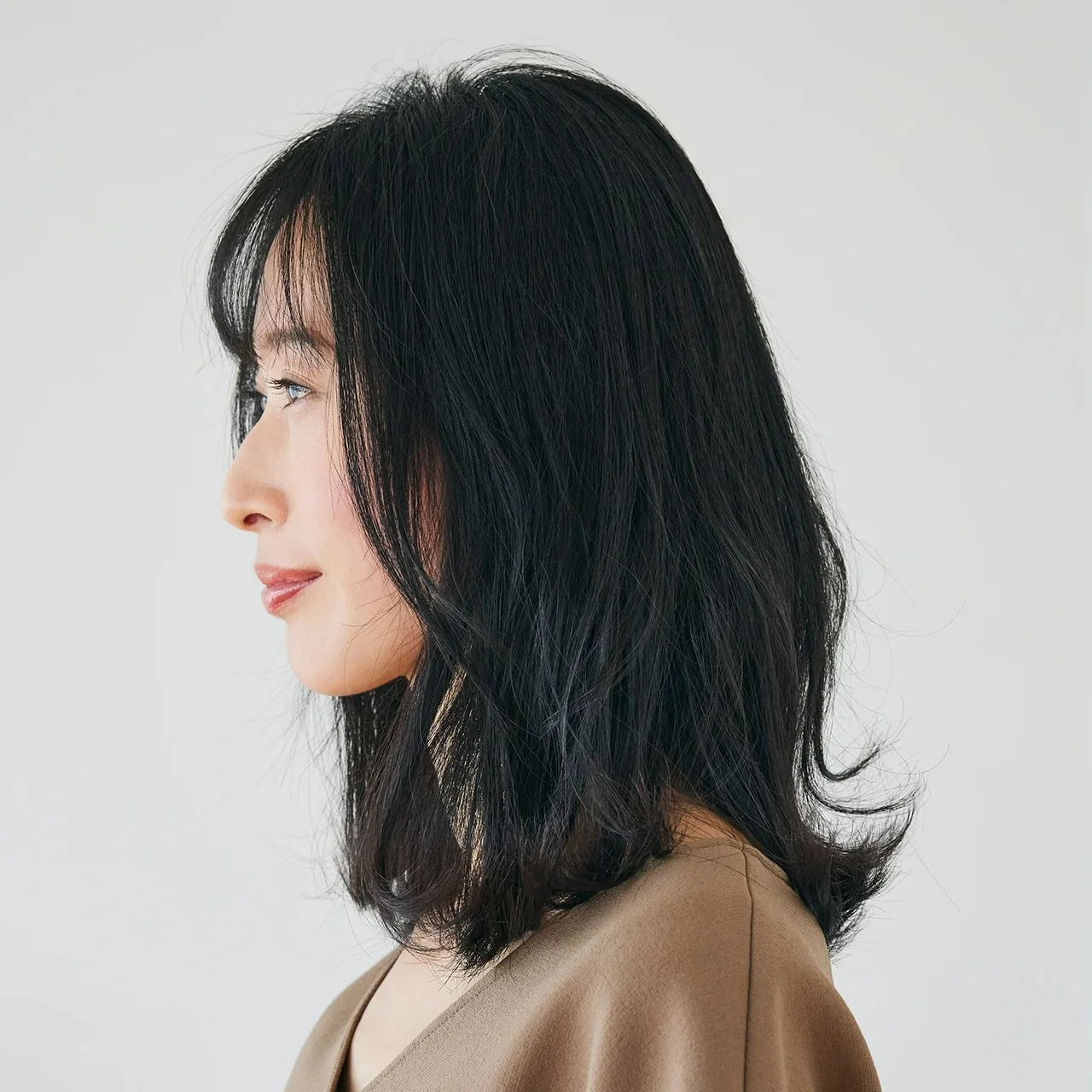 横から見た　人気ヘアスタイル4位の髪型