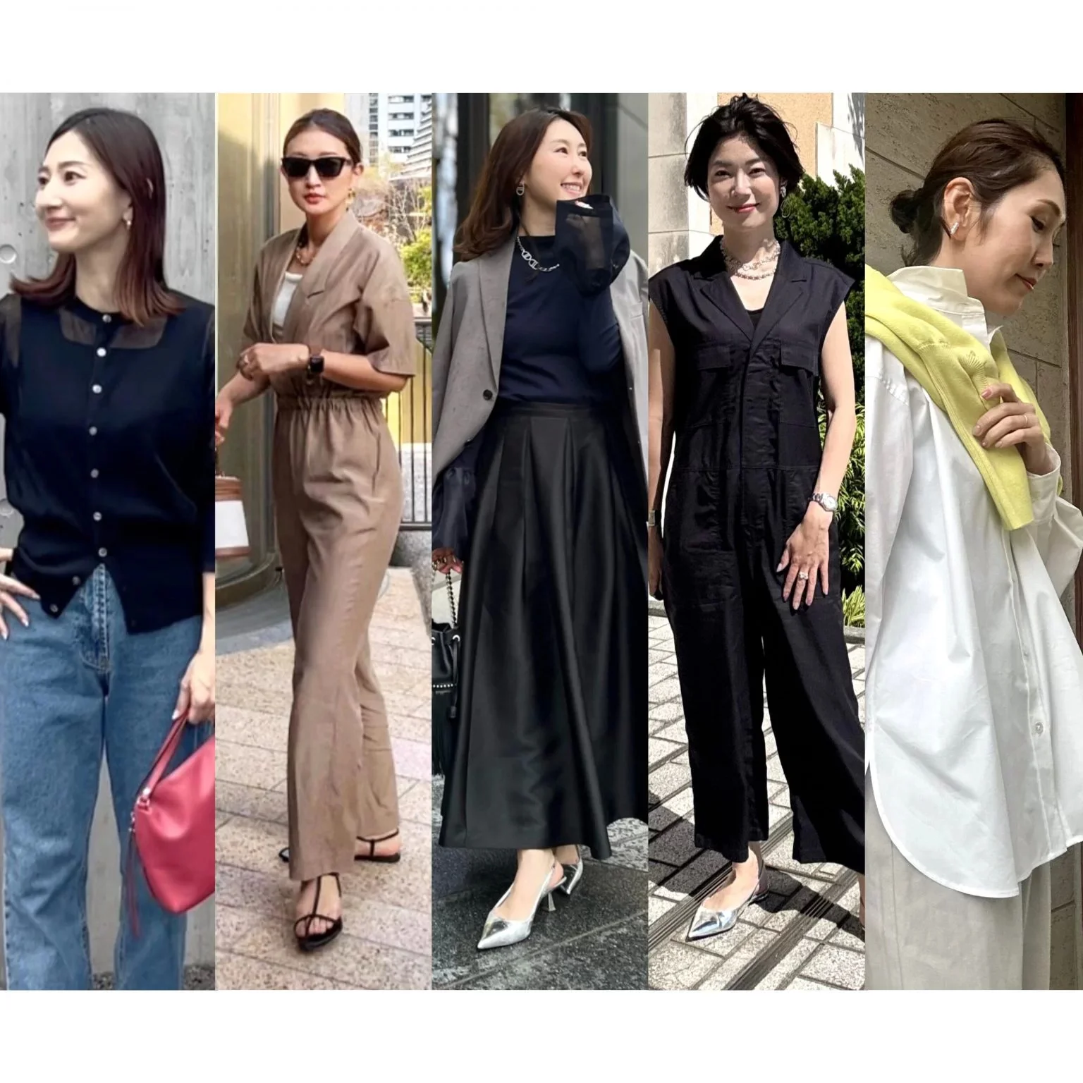 ＼私たちが夏に着たいのはコレ／動画付き！Marisol美女組週末コーデ
