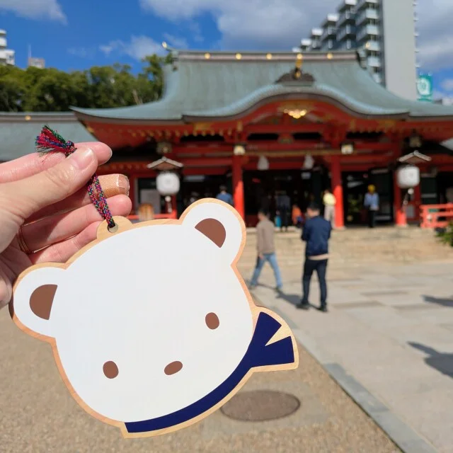 【神戸・生田神社】ファミリアコラボ限定授与品の宝庫＆世にも美しい切り絵ご朱印も♪学会ついでの神戸ふらっと旅①_1_8