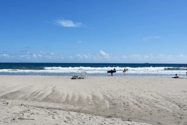 【夏の家族の恒例行事】下田の海の透明感