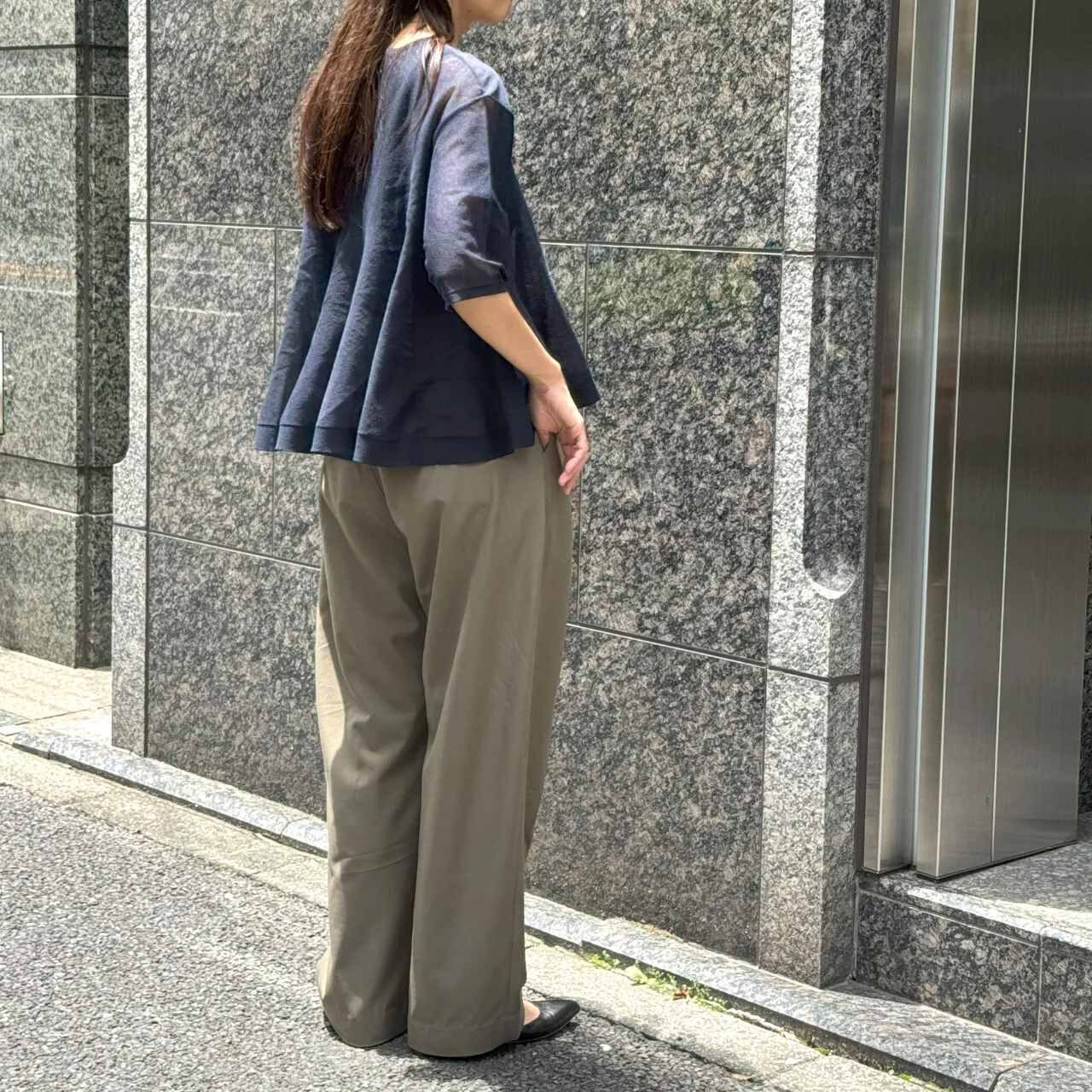 1er Arrondissement
【Marisol別注】シアーペプラムニット
