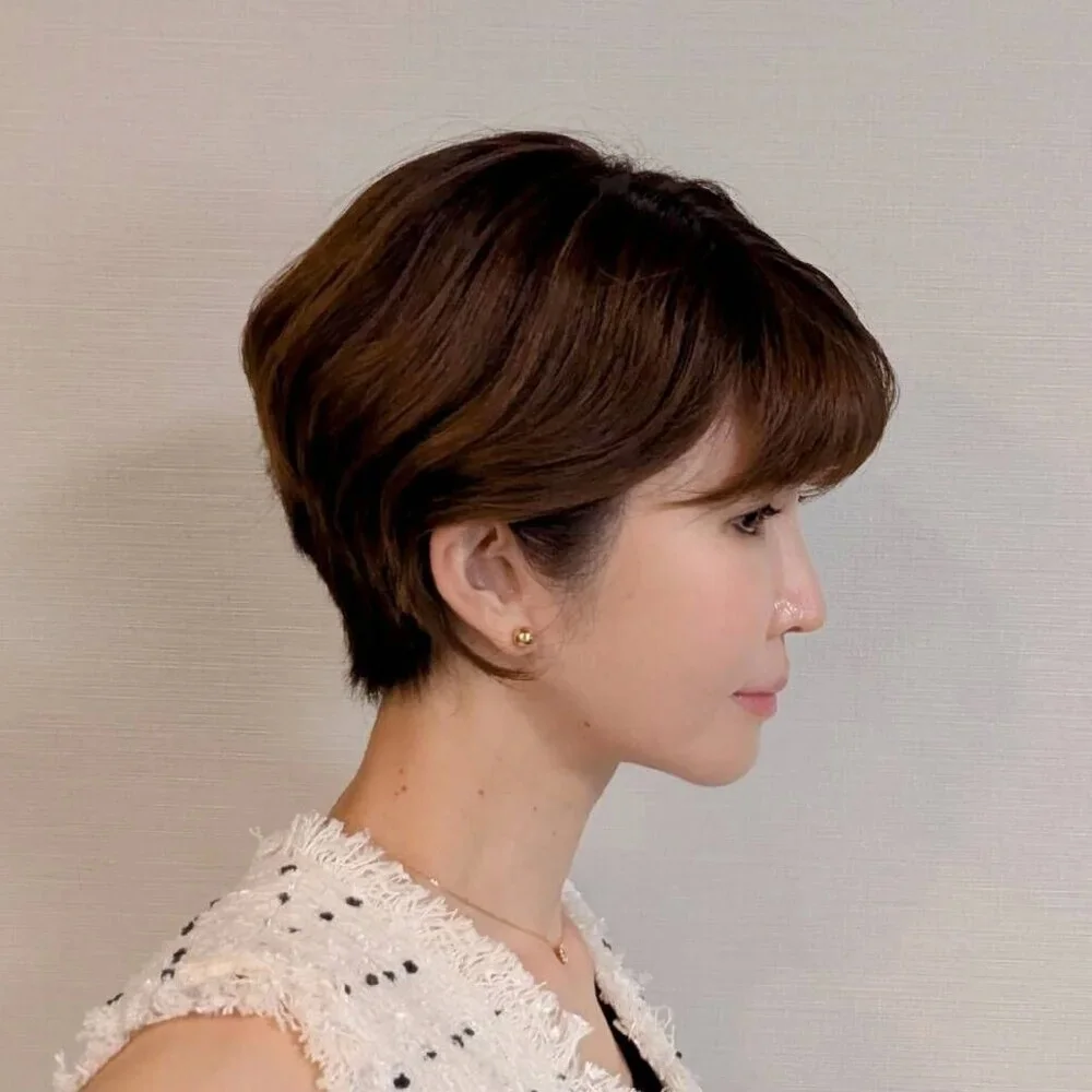 後ろから見た アラフォーに合う人気ヘアスタイル1位