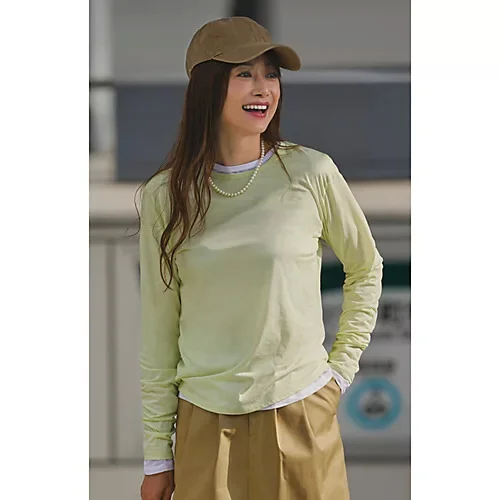 M7days クルーネックシアーTシャツ