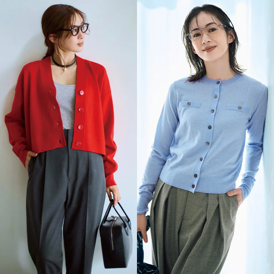 はおるだけで“きちんと見え”。今選ばれてるカーディガンランキングベスト10｜40代ファッション