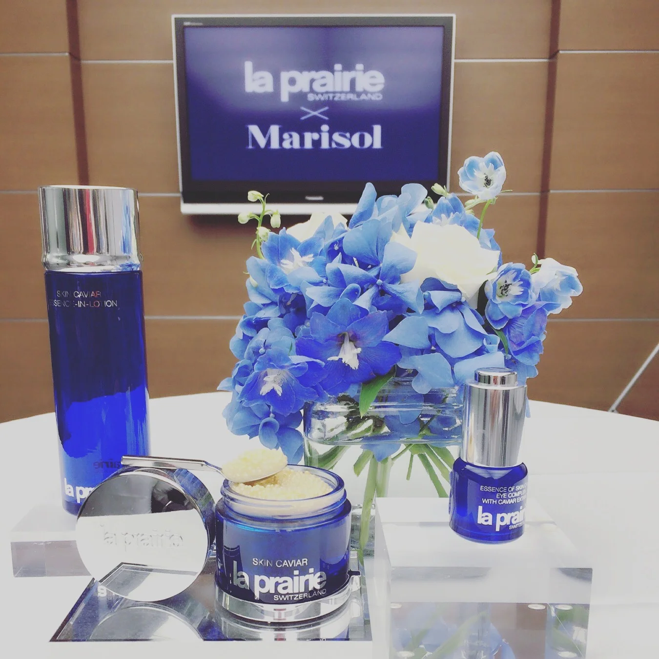 laprairie×marisolイベントへ