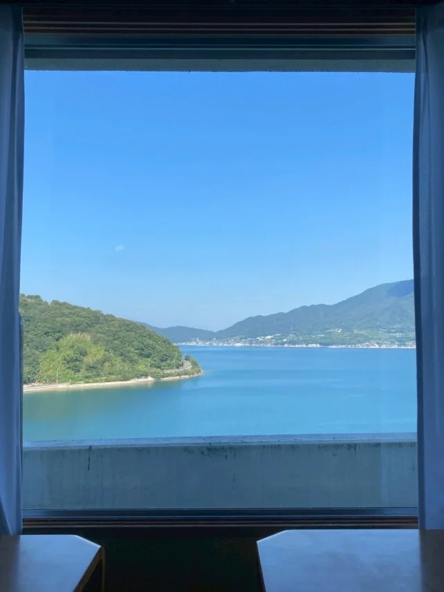 ホテルからの景色