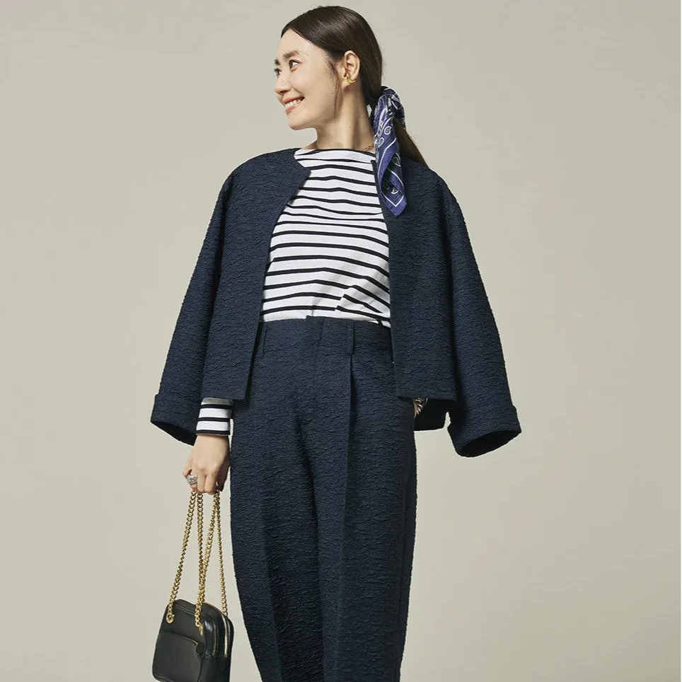 【洗えるカセット服】エディター東原妙子さんのコラボ服を本人私服MIXコーデ6選