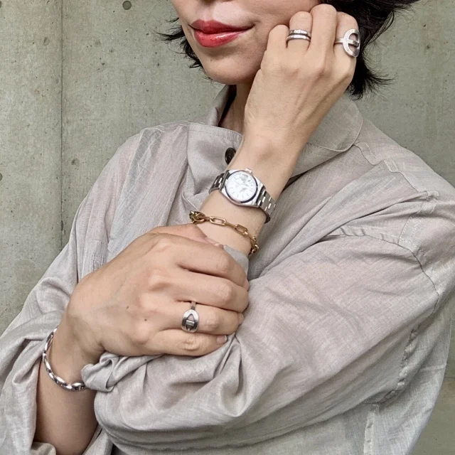 ロレックス ROLEX コーデ Cartier HERMÈS