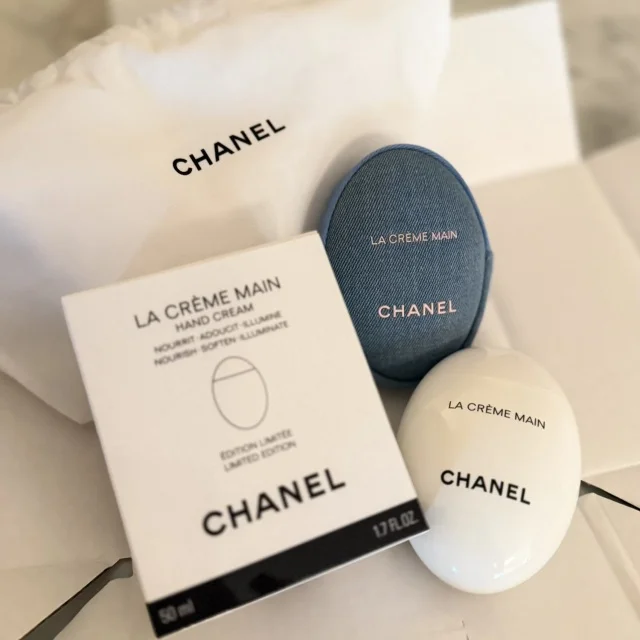 【CHANEL】北京で絶望から掴んだ「デニムコレクション」の限定ポーチ付きハンドクリーム！_1_1