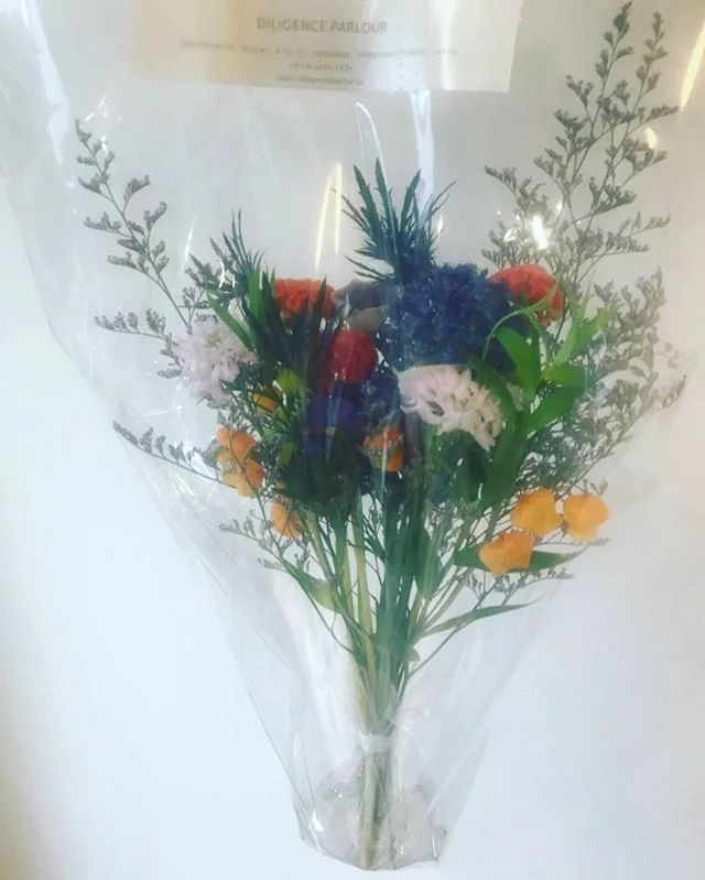 『ディリジェンスパーラー』の素敵な花束をいただきました！_1_1