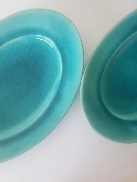 awabiware（アワビウェア）トルコ青のオーバル皿