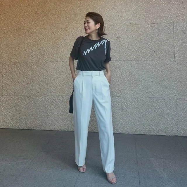 人気ブランドで見つけた! 大人に似合うロゴTシャツ4選&着こなし術_1_9