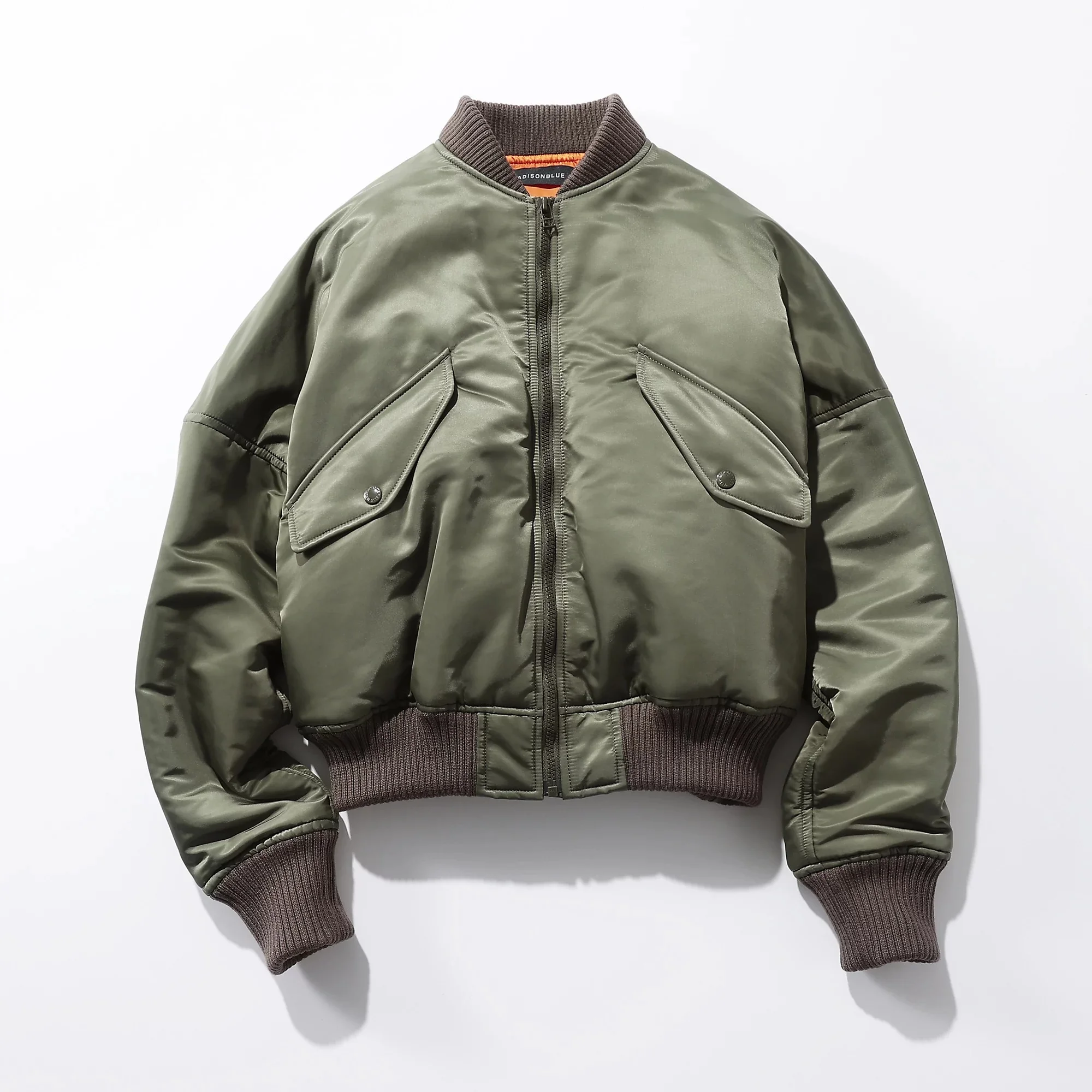 MADISONBLUE COMPACT MA－1 NY TWILL JACKET