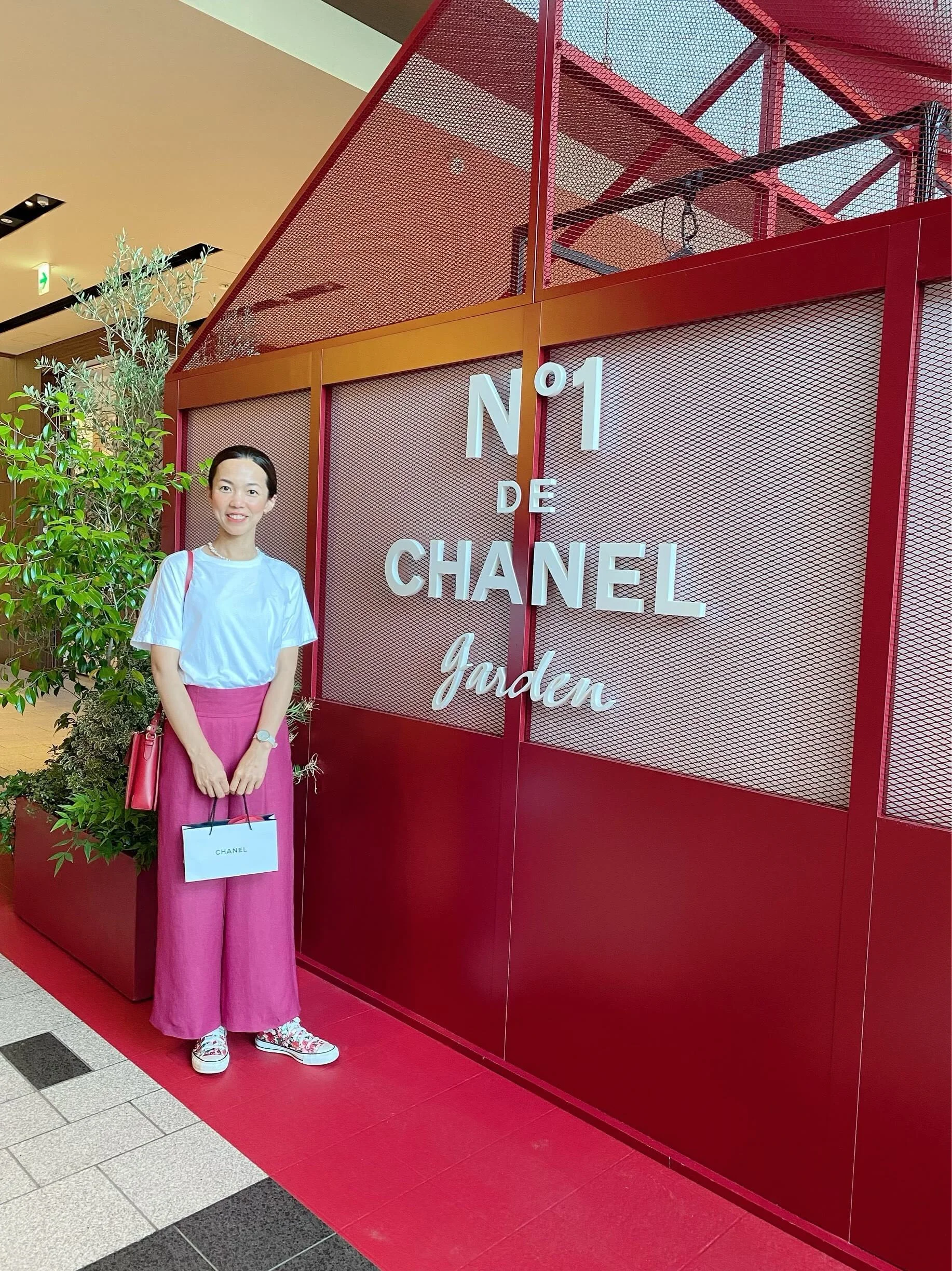 [CHANEL]n°1 ドゥ シャネル garden全てを体験できるイベントへ