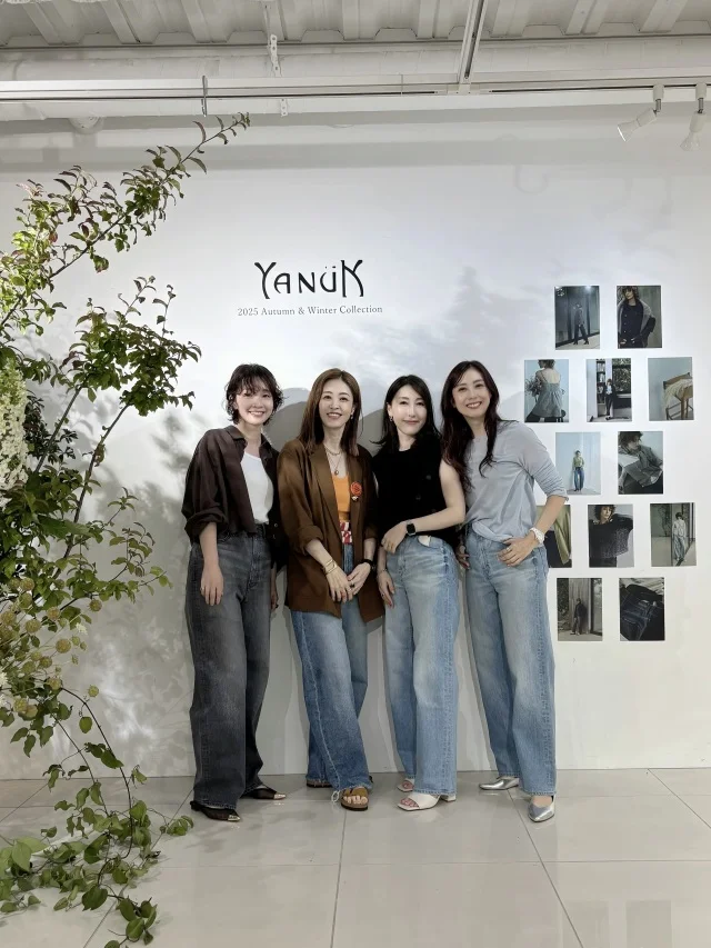 ヤヌークデニム 秋冬展示会
