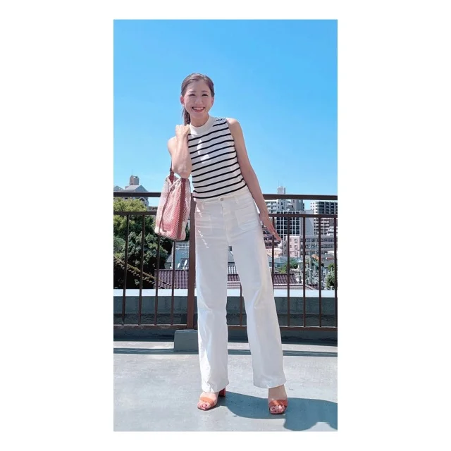 【ZARA】ホワイトデニム活躍中。