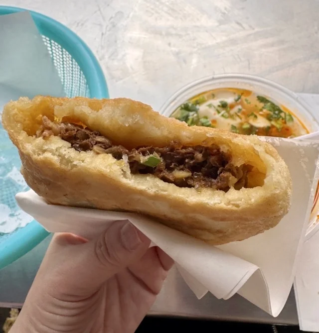 【山東省の旅】青州古城で迎えた朝、地元で人気の朝ごはんを食べに行く。_1_20