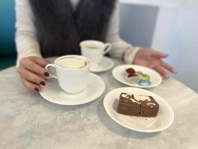 お気に入りのホットチョコレート。