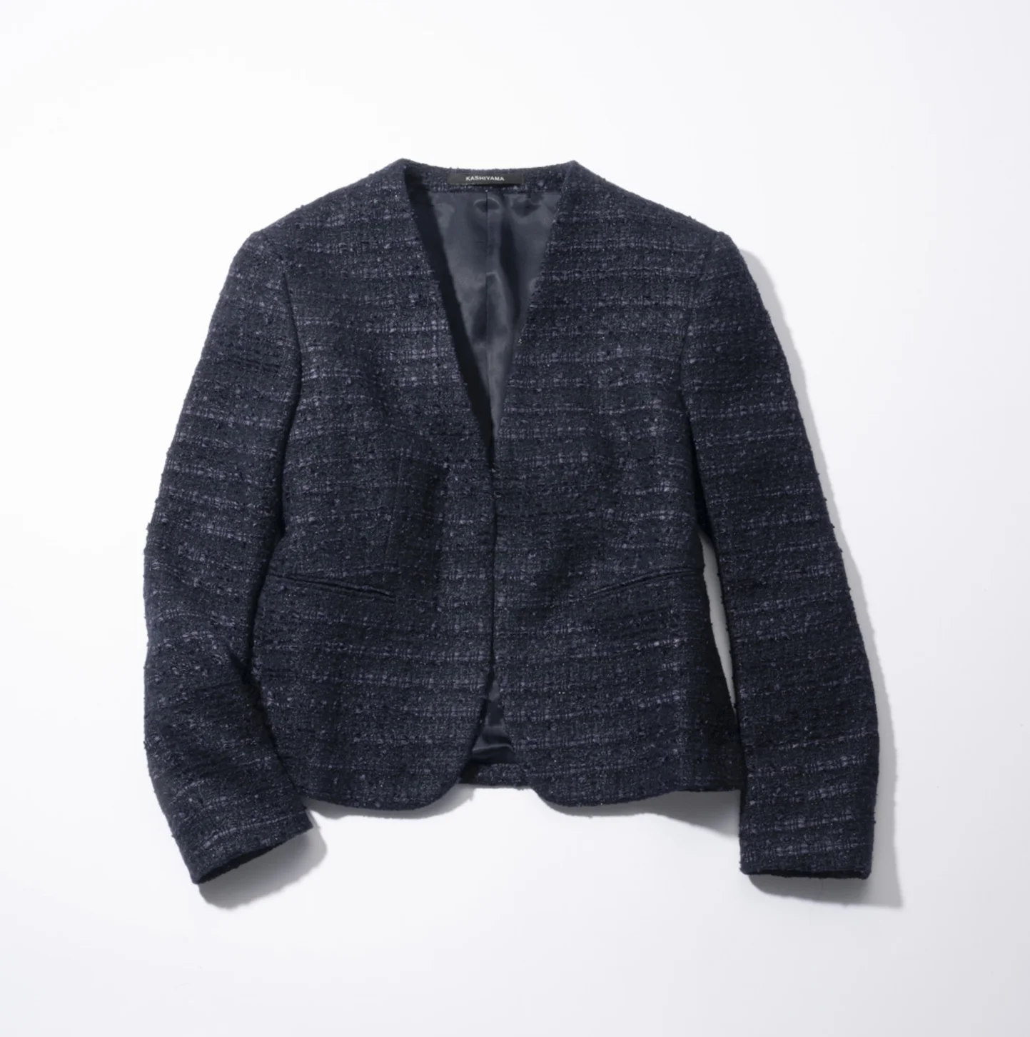 KASHIYAMAのツイードジャケット
