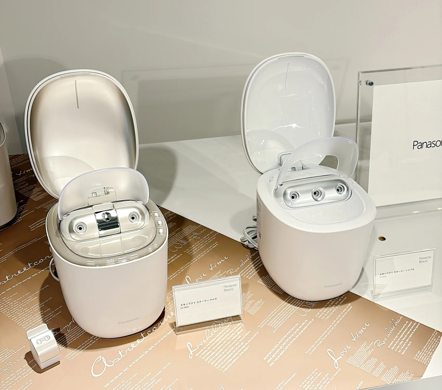 2025 パナソニック　美容家電　パナソニックビューティ　表参道　店舗　スキンアクトスチーマー　マルチ　トリプル　スチーマー　美容家電